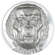  Cook Islands: Striking Heads - The Vexed Man 2 uncje Srebra 2023 Proof Ultra High Relief 