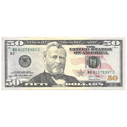 Banknot USA 50 Dolarów (50 U.S. dollars / 50 USD) Obiegowy