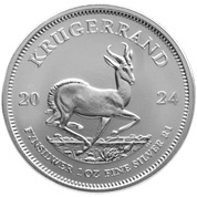 Krugerrand 1 uncja Srebra 2024                                                        